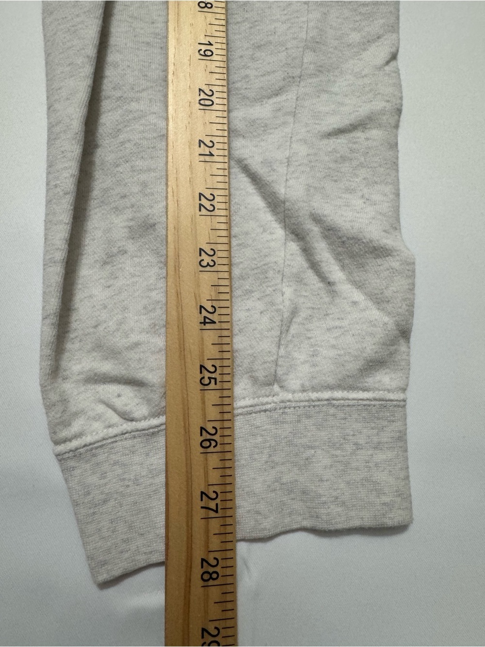 Nike Light Heather Gray Jogger Sweatpants with Drawstring - Picture 7 of 9